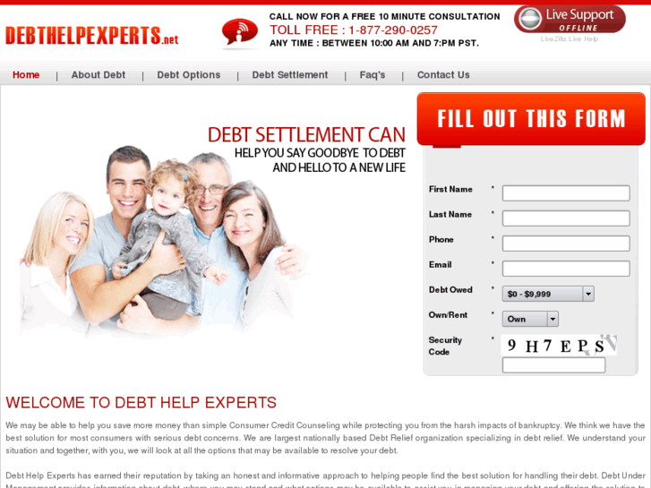 www.debthelpexperts.net