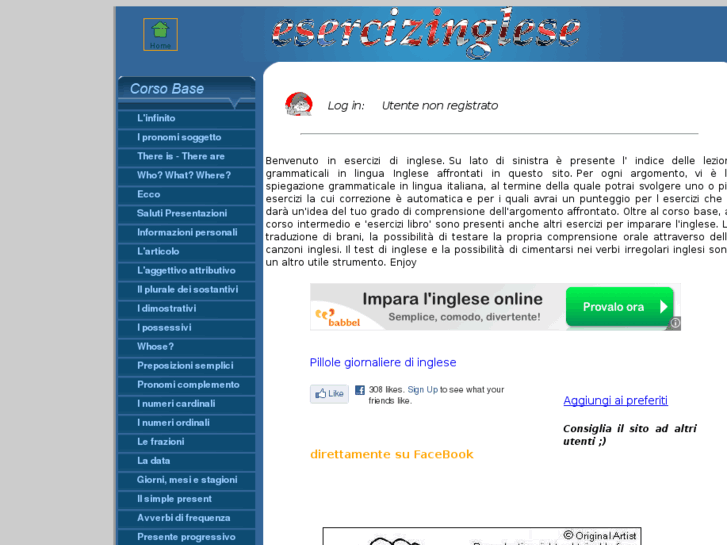 www.esercizinglese.com