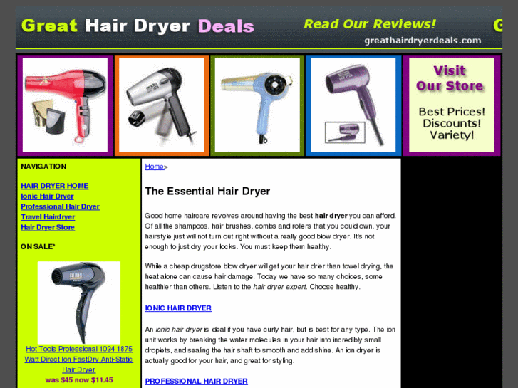 www.greathairdryerdeals.com