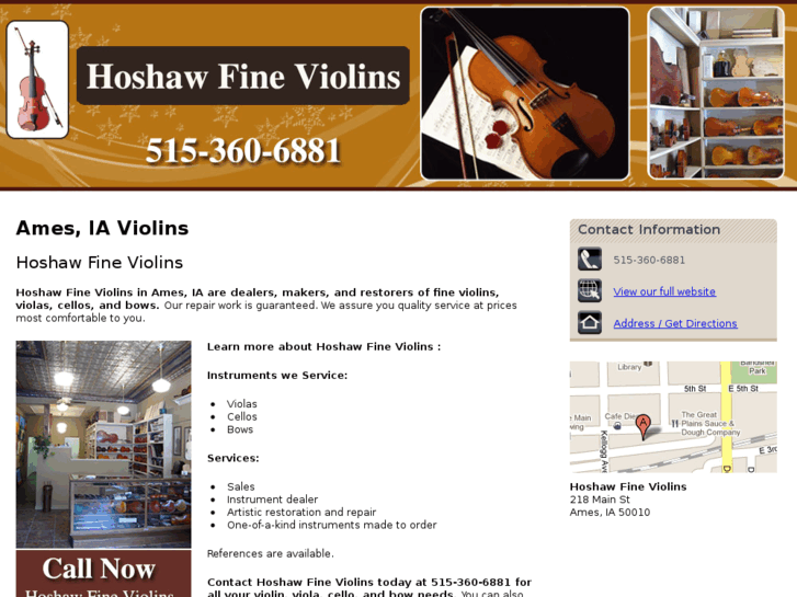 www.hoshawviolins.com