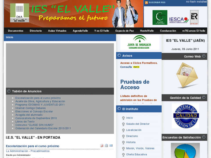 www.ieselvalle.es