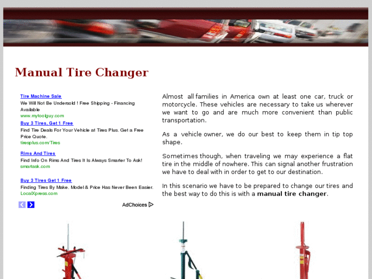 www.manualtirechanger.com