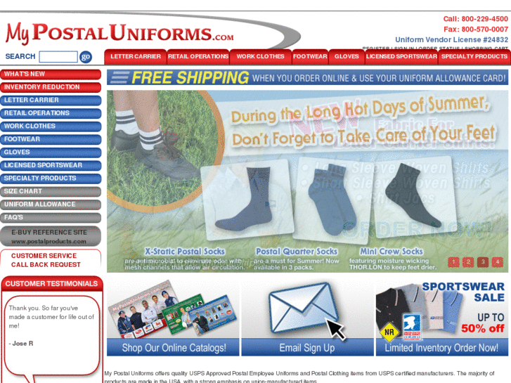 www.mypostaluniform.com