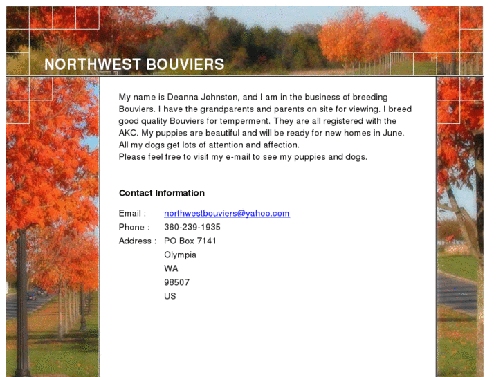 www.northwestbouviers.com