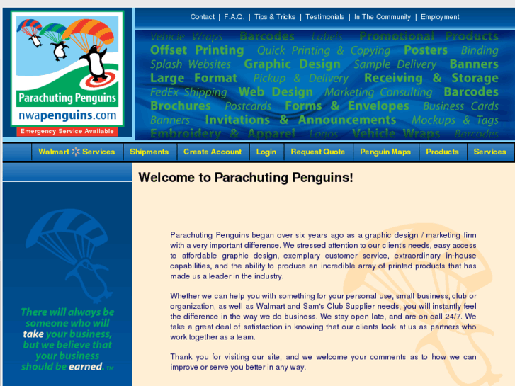 www.parachutingpenguins.biz