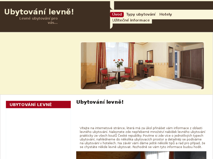 www.ubytovani-levne.info