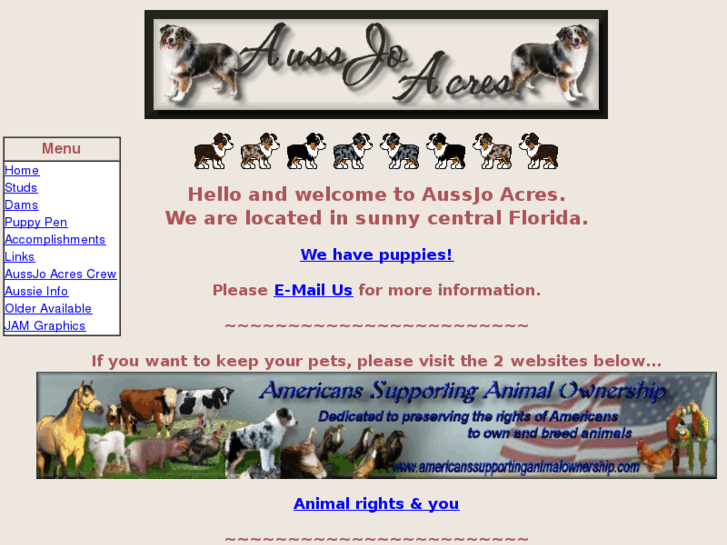 www.aussjoacres.com