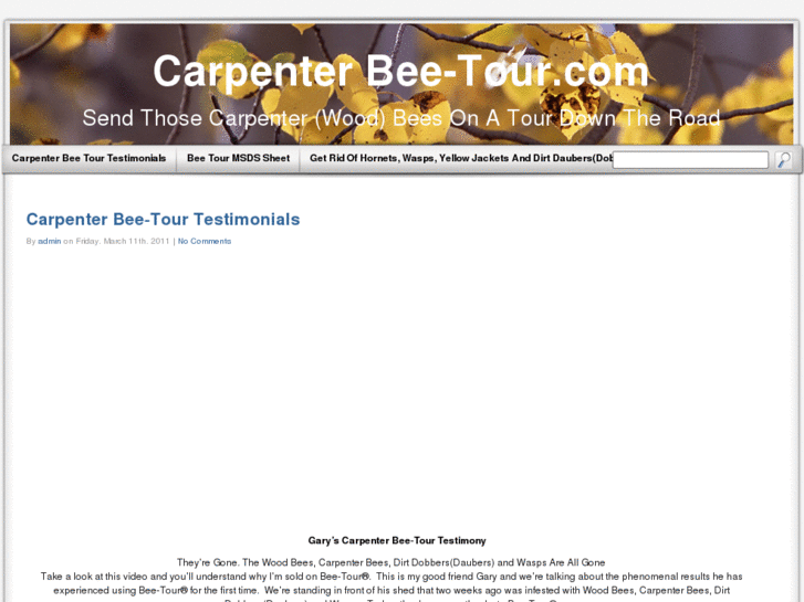 www.carpenterbeetour.com