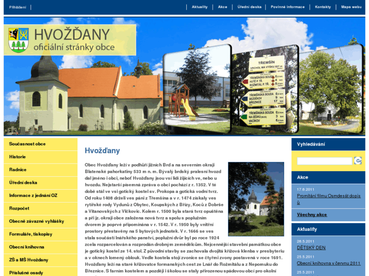 www.hvozdany.cz