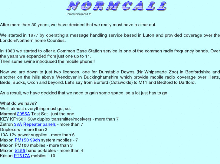 www.normcall.com