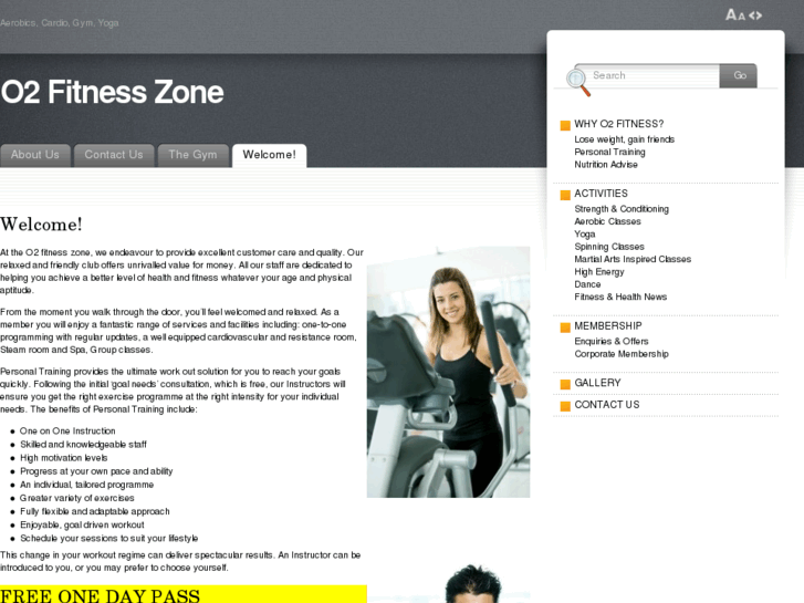 www.o2fitnesszone.com