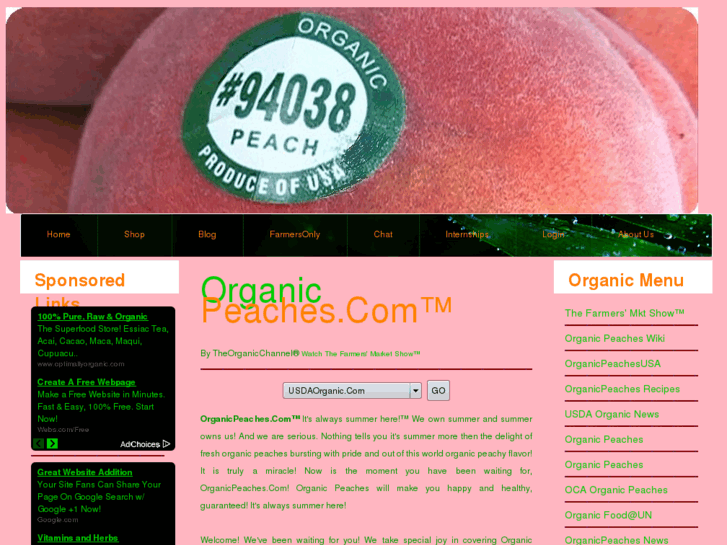 www.organicpeaches.com