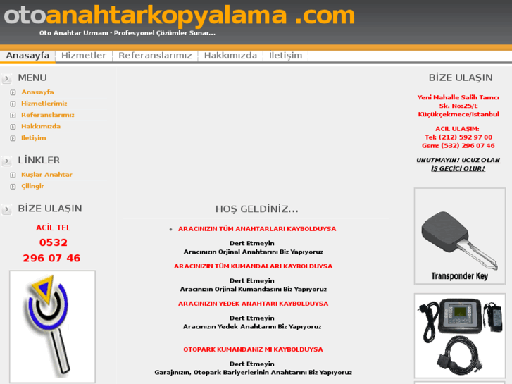 www.otoanahtarkopyalama.com