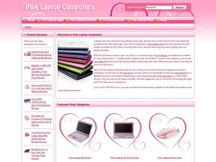 www.pink-laptop-computers.co.uk