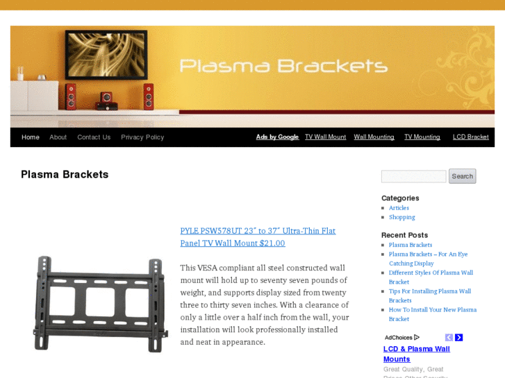www.plasmabrackets.org