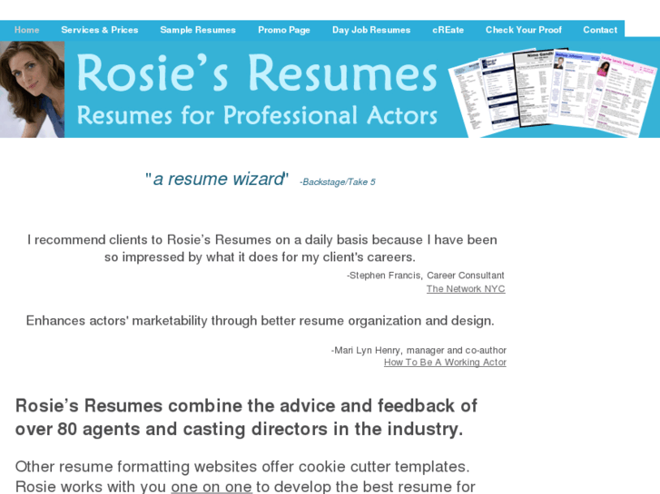 www.rosiesresumes.com