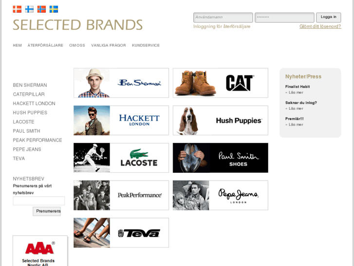 www.selectedbrands.com