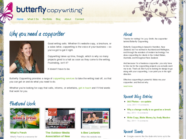 www.butterflycopywriting.com
