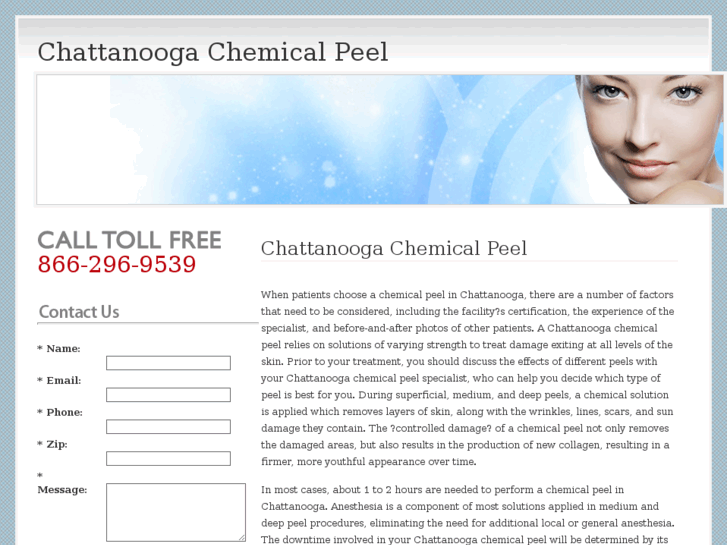 www.chattanoogachemicalpeel.com