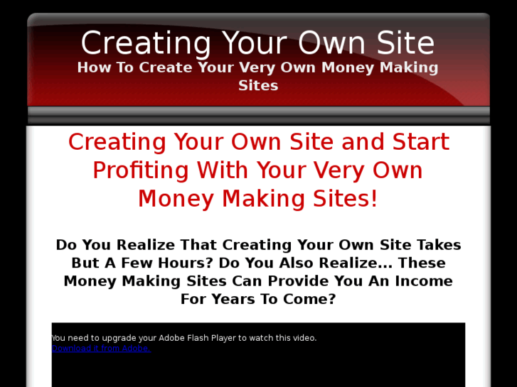 www.creatingyourownsite.com