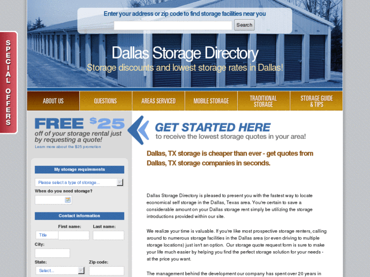 www.dallasstoragedirectory.com