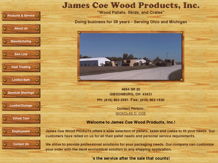 www.jamescoewoodproducts.com