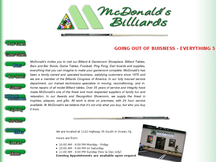www.mcdonaldbilliards.com