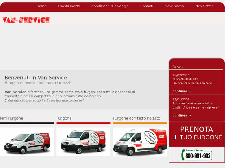 www.noleggiofurgonivanservice.com