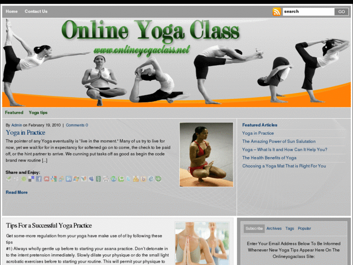 www.onlineyogaclass.net