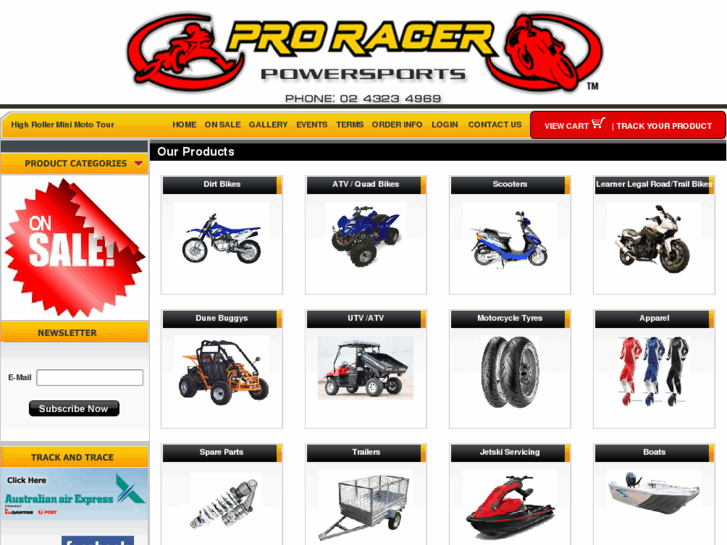 www.proracer.com.au