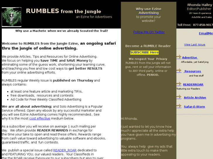 www.rumblesfromthejungle.com