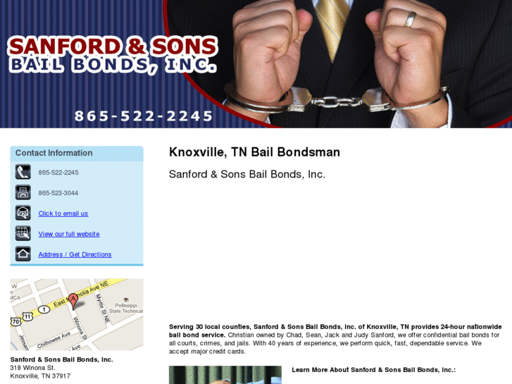 www.sanfordandsonsbailbondsinc.com