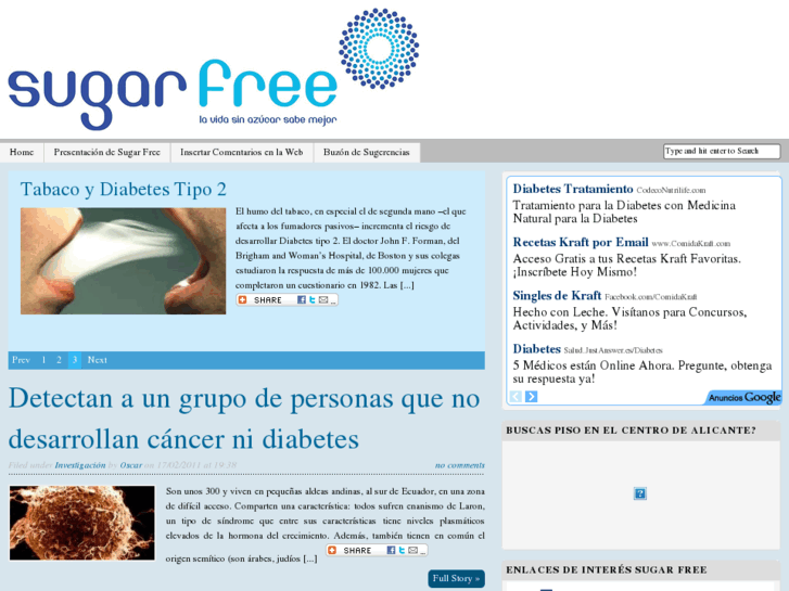 www.sugarfree.com.es