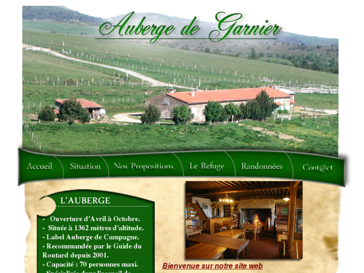 www.aubergedegarnier.com