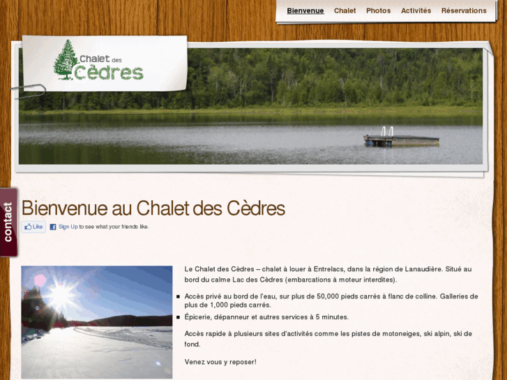 www.chaletdescedres.com