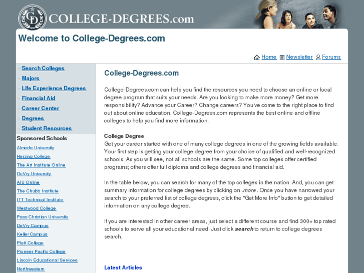 www.college-degrees.com