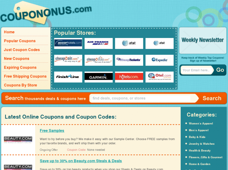 www.coupononus.com