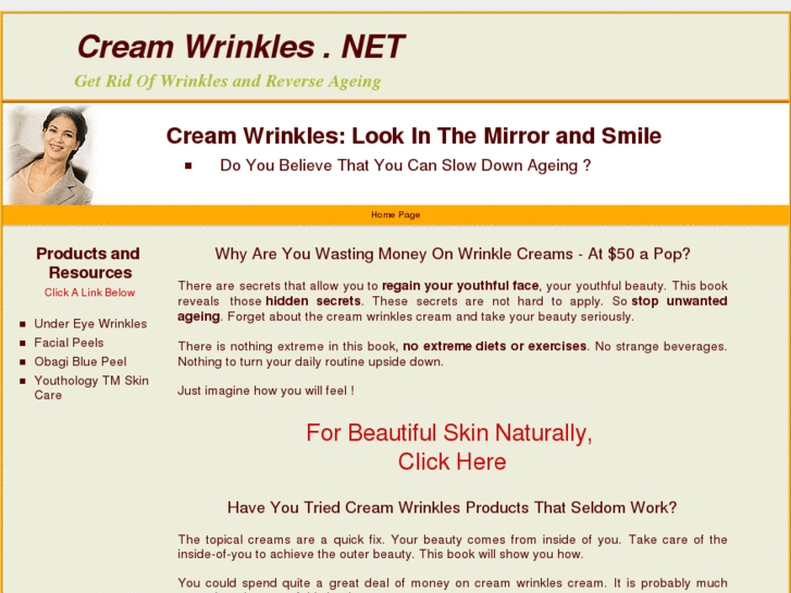 www.creamwrinkles.net