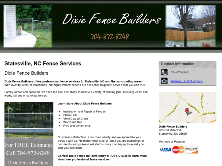 www.dixiefencebuilders.com