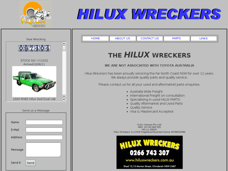 www.hiluxwreckers.com