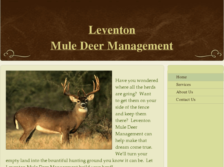 www.leventonmuledeermanagement.com