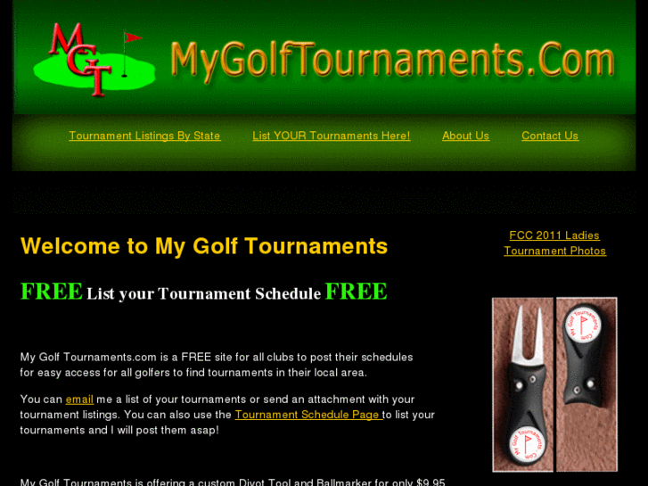 www.mygolftournaments.com