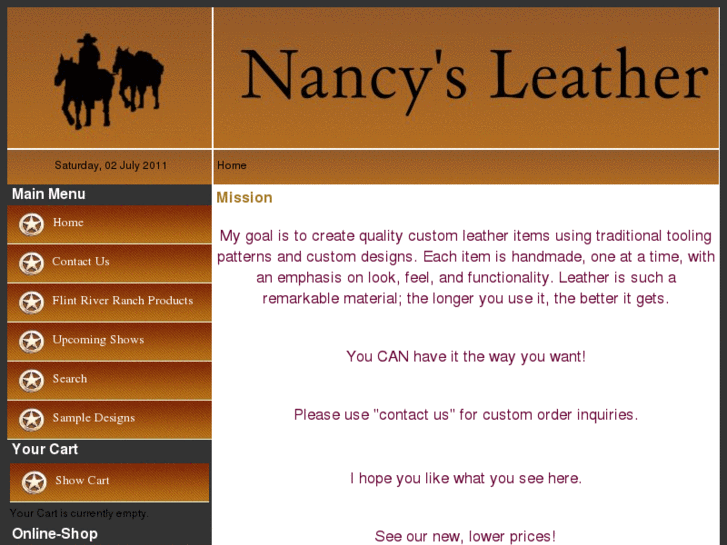 www.nancysleather.com