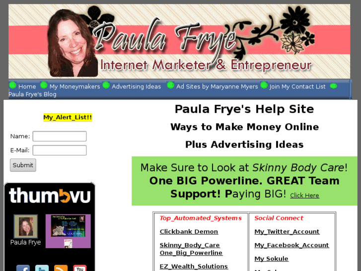 www.paulafrye.com