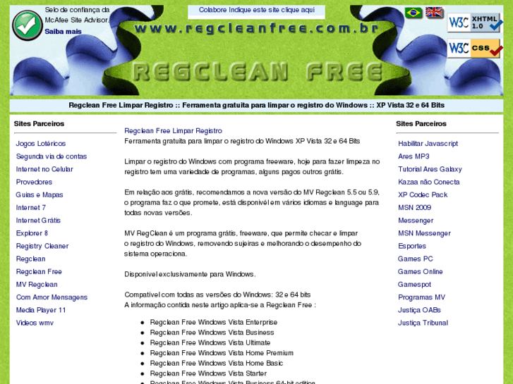 www.regcleanfree.com.br