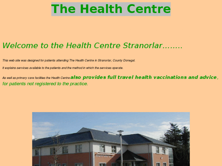 www.stranorlarhealthcentre.com