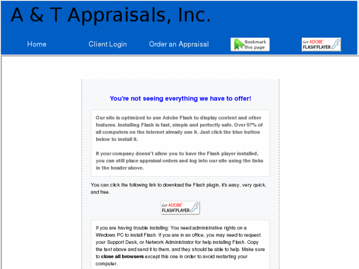 www.aandt-appraisals.com