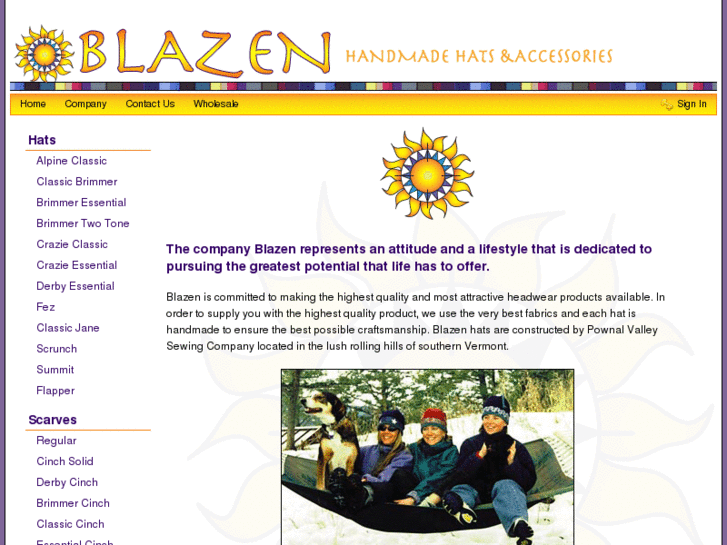 www.blazenhats.com