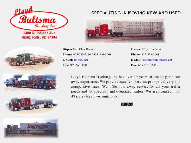 www.bultsmatrucking.com