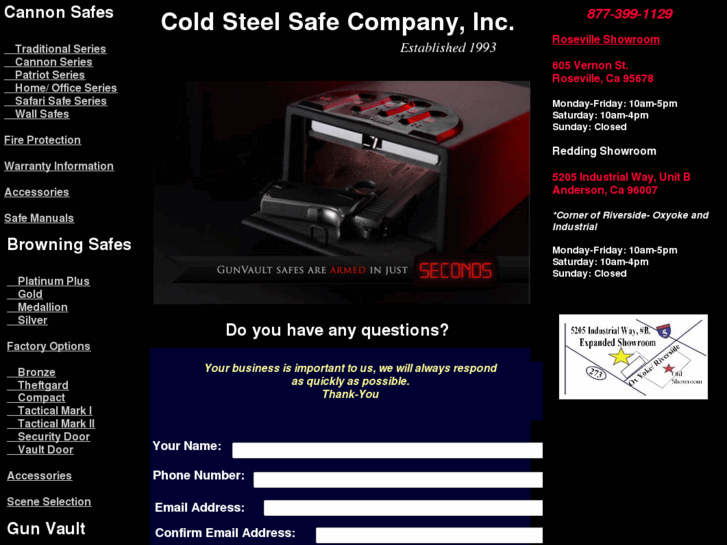 www.coldsteelsafeco.com